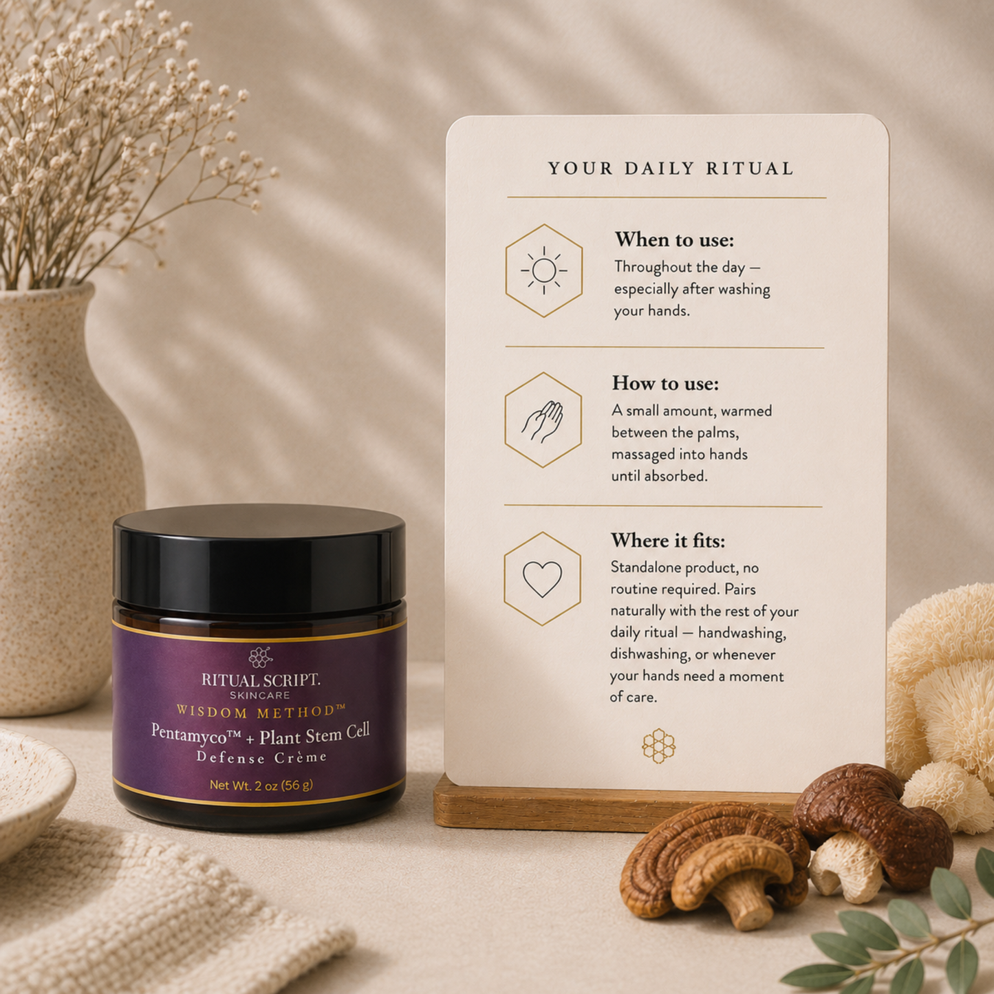 Pentamyco™ + Plant Stem Cell Defense Crème