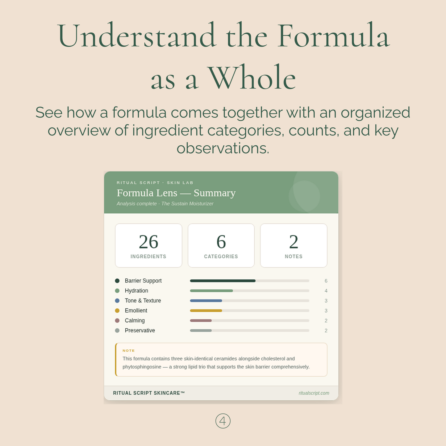 The Formula Lens — Ingredient Checker Tool
