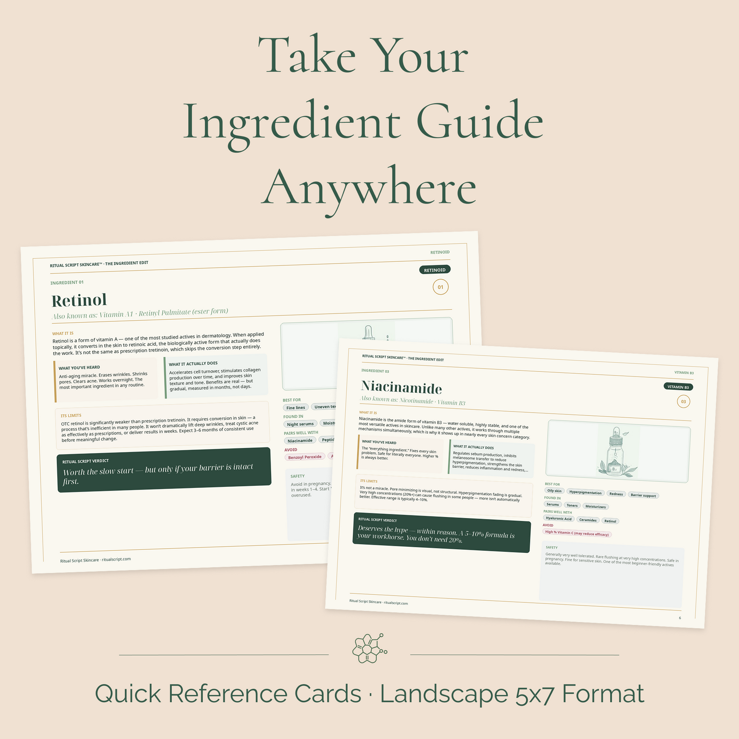 The Ingredient Edit — Skincare Ingredient Reference Guide