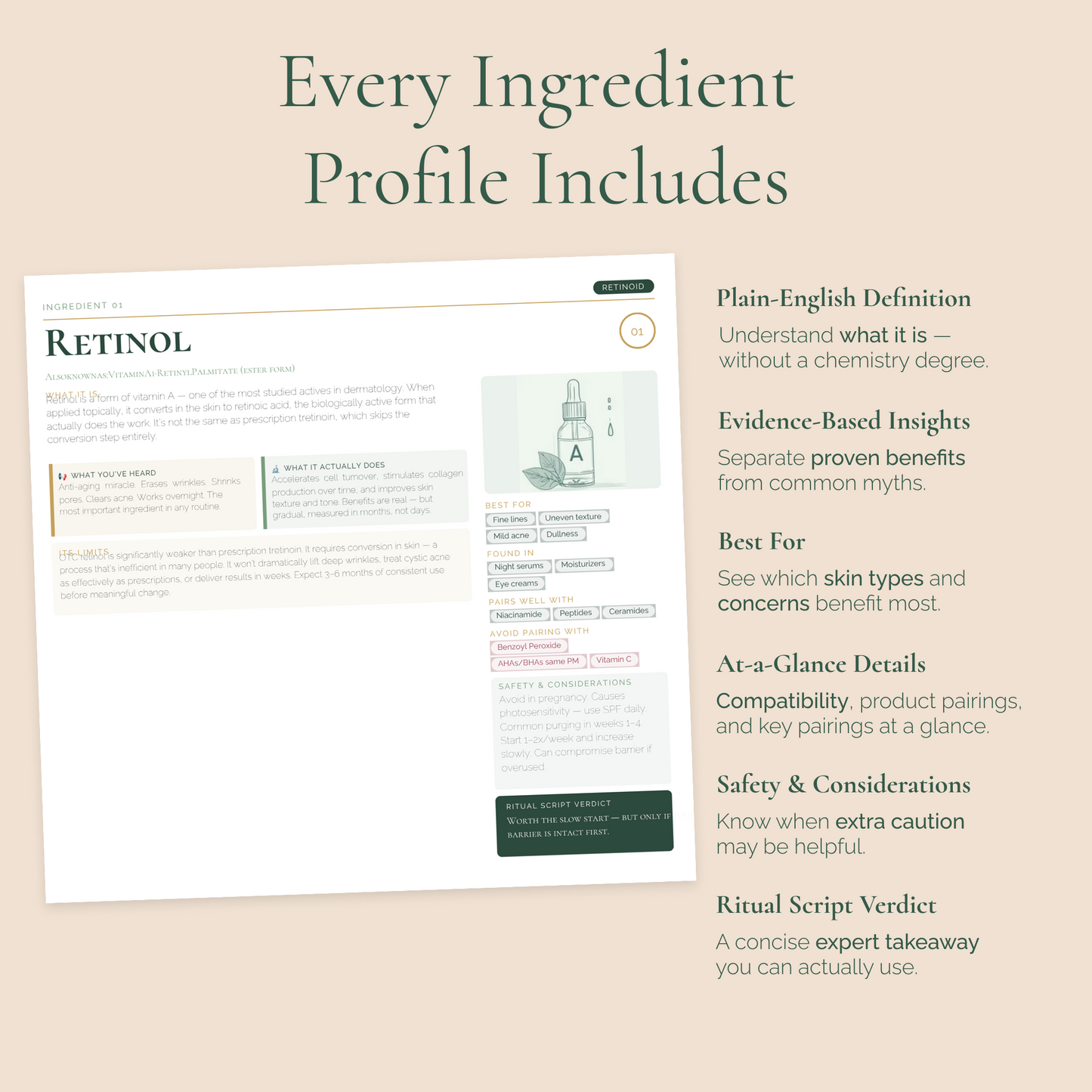 The Ingredient Edit — Skincare Ingredient Reference Guide