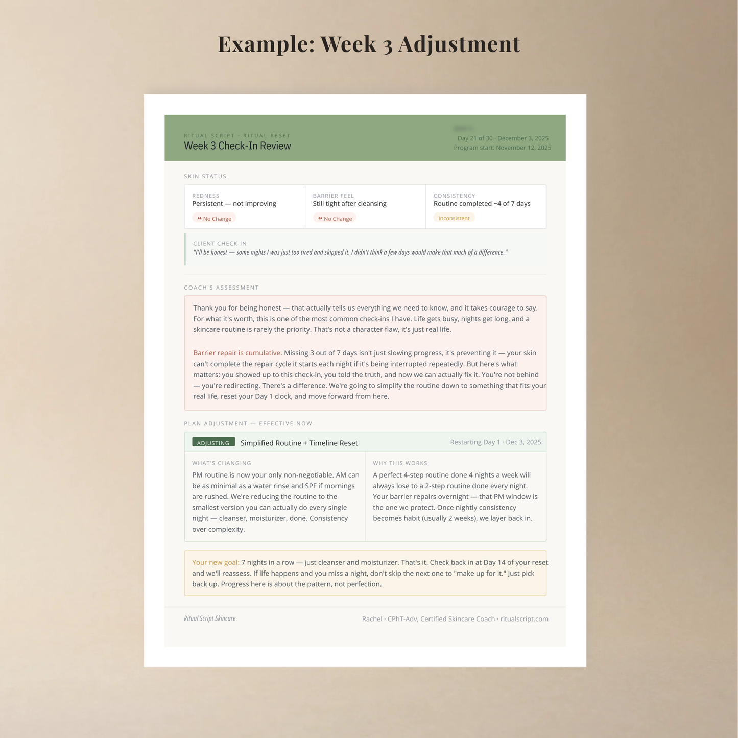 The Ritual Reset™ — 30-Day Guided Barrier-First Skin Program
