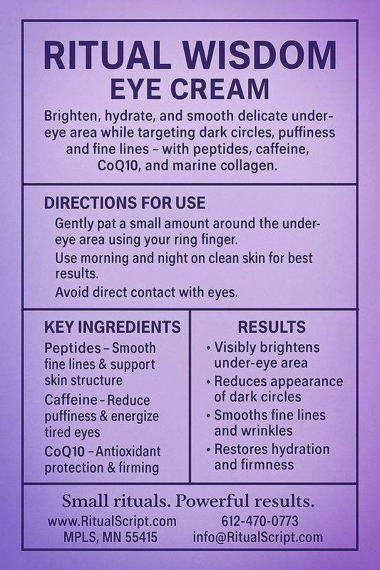 Ritual Wisdom Eye Cream