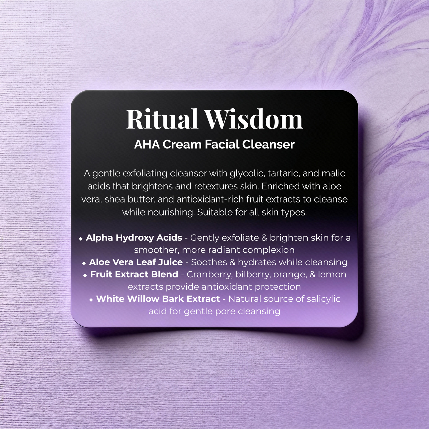 Ritual Wisdom Cleanser