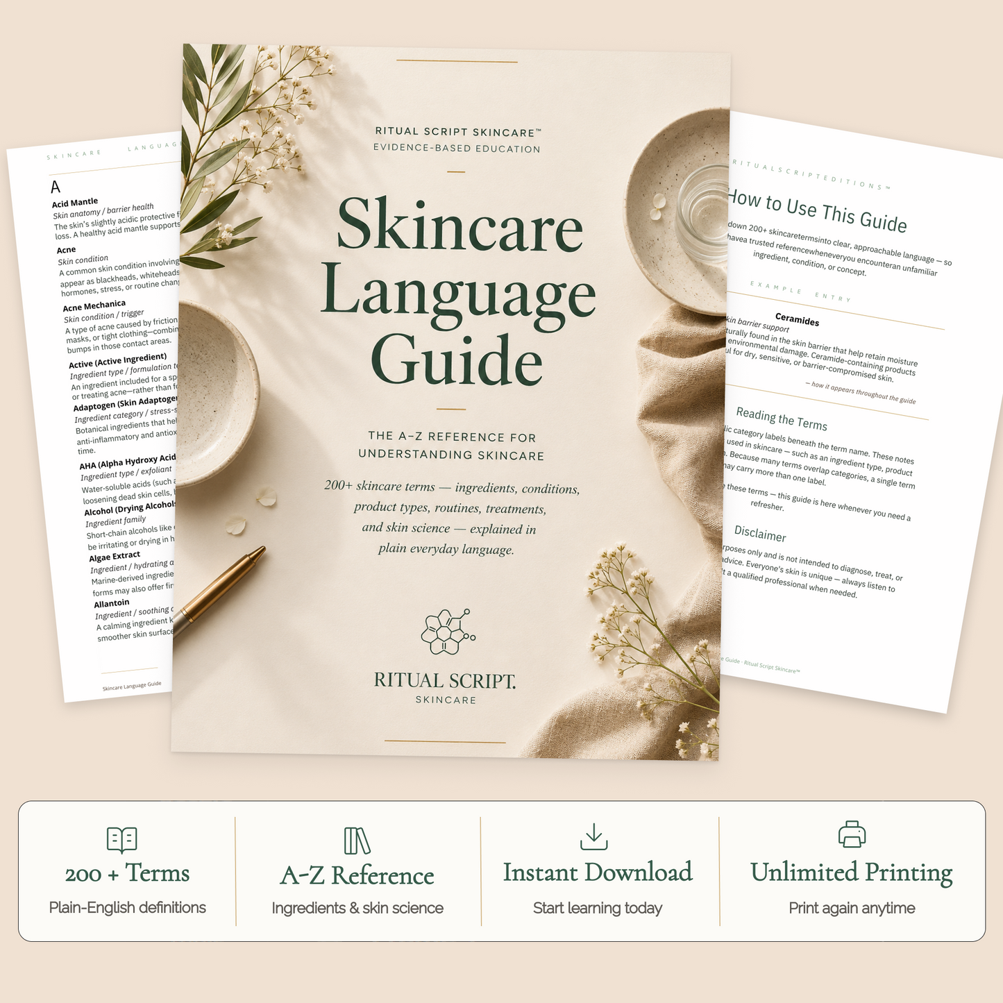 Skincare Language Guide