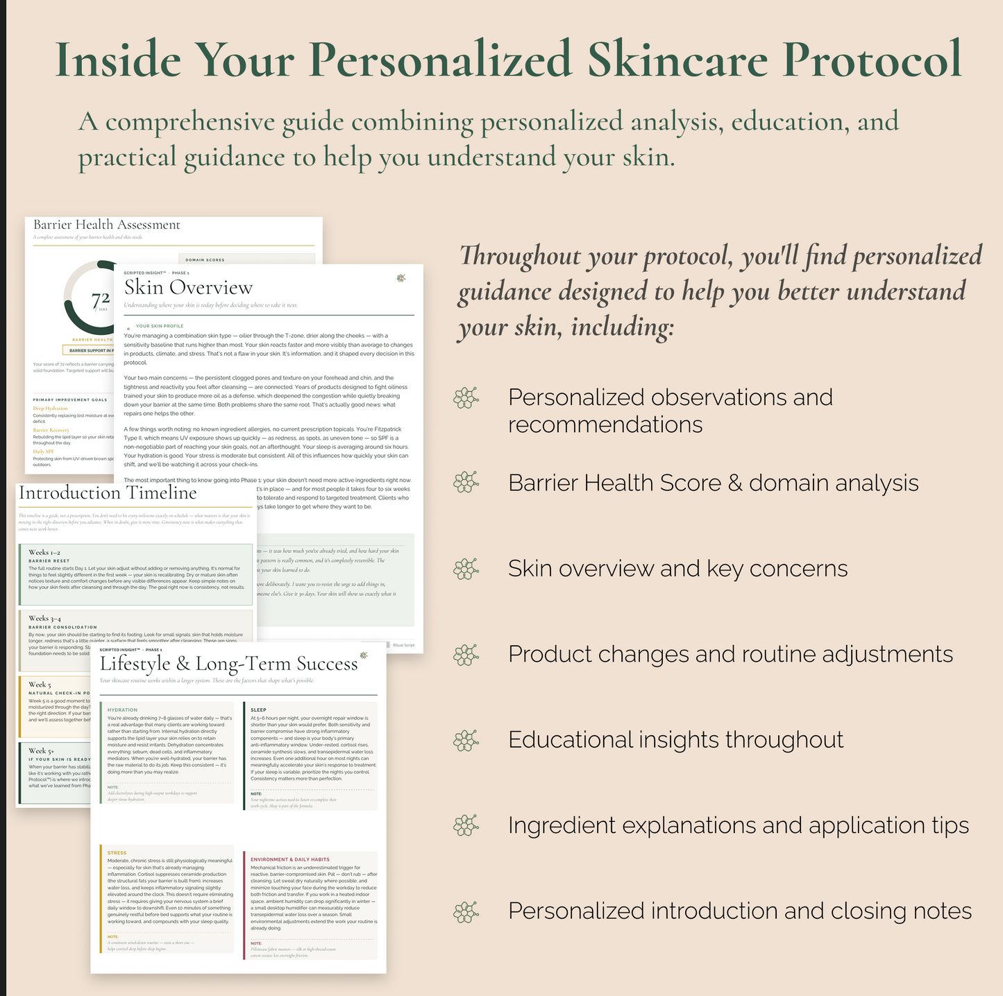 Scripted Insight™ — Personalized Barrier-First Skin Protocol