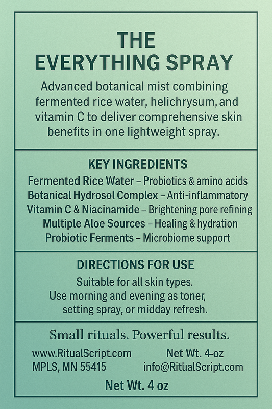 The Everything Spray — Botanical Toner & Skin Refresh Mist
